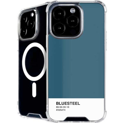 Bluesteel Color Palette iPhone 16 Pro MagSafe Case